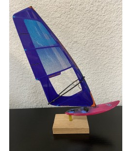 MINIATURE VOILE NEILPRYDE COMBAT PRO BLEU +PLANCHE JP ROSE