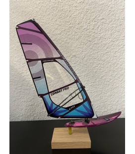 MINIATURE VOILE NEILPRYDE COMBAT PRO HD VIOLET +PLANCHE JP ROSE VIOLET