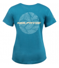 NEILPRYDE WS WOMEN SWEAT T-SHIRT PEACOCK BLUE