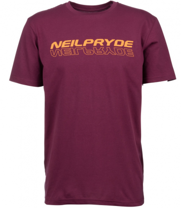 NEILPRYDE MEN'S T-SHIRT BERRY / JUICY ORANGE