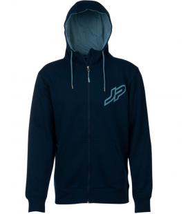 JP WOMEN SWEAT ZIP HOODY MIDNIGHT BLUE