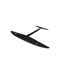 F-ONE FRONT WING SEVEN SEAS CARBON 2024