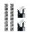 Ski-Mojo _ Kit ressorts Silver (paire)
