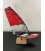 MINIATURE VOILE PATRIK RACE ROUGE ET NOIRE+PLANCHE PATRIK ROUGE /NOIRE