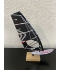 MINIATURE VOILE SEVERNE BLADE NOIRE+PLANCHE SEVERNE GRIS/ROUGE