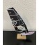 MINIATURE VOILE SEVERNE BLADE NOIRE+PLANCHE SEVERNE GRIS/ROUGE