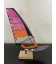 MINIATURE VOILE NEILPRYDE ROSE ET ORANGE +PLANCHE JP GRISE ET ROSE
