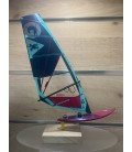 MINIATURE VOILE GAASTRA ROSE ET TURQUOISE + PLANCHE TABOU VIOLETTE ET ROSE