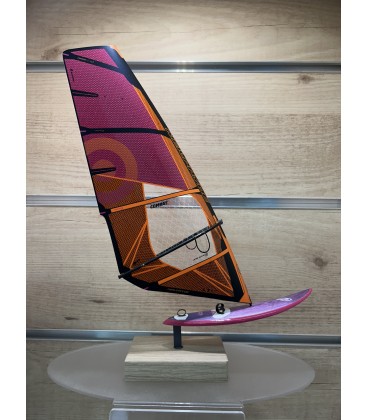 MINIATURE VOILE NEILPRYDE ROSE ET ORANGE +PLANCHE JP VIOLETTE ET ROSE
